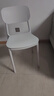 全品屋餐椅凳子塑料椅子办公椅靠背休闲椅书桌椅学习椅化妆椅电脑椅 实拍图