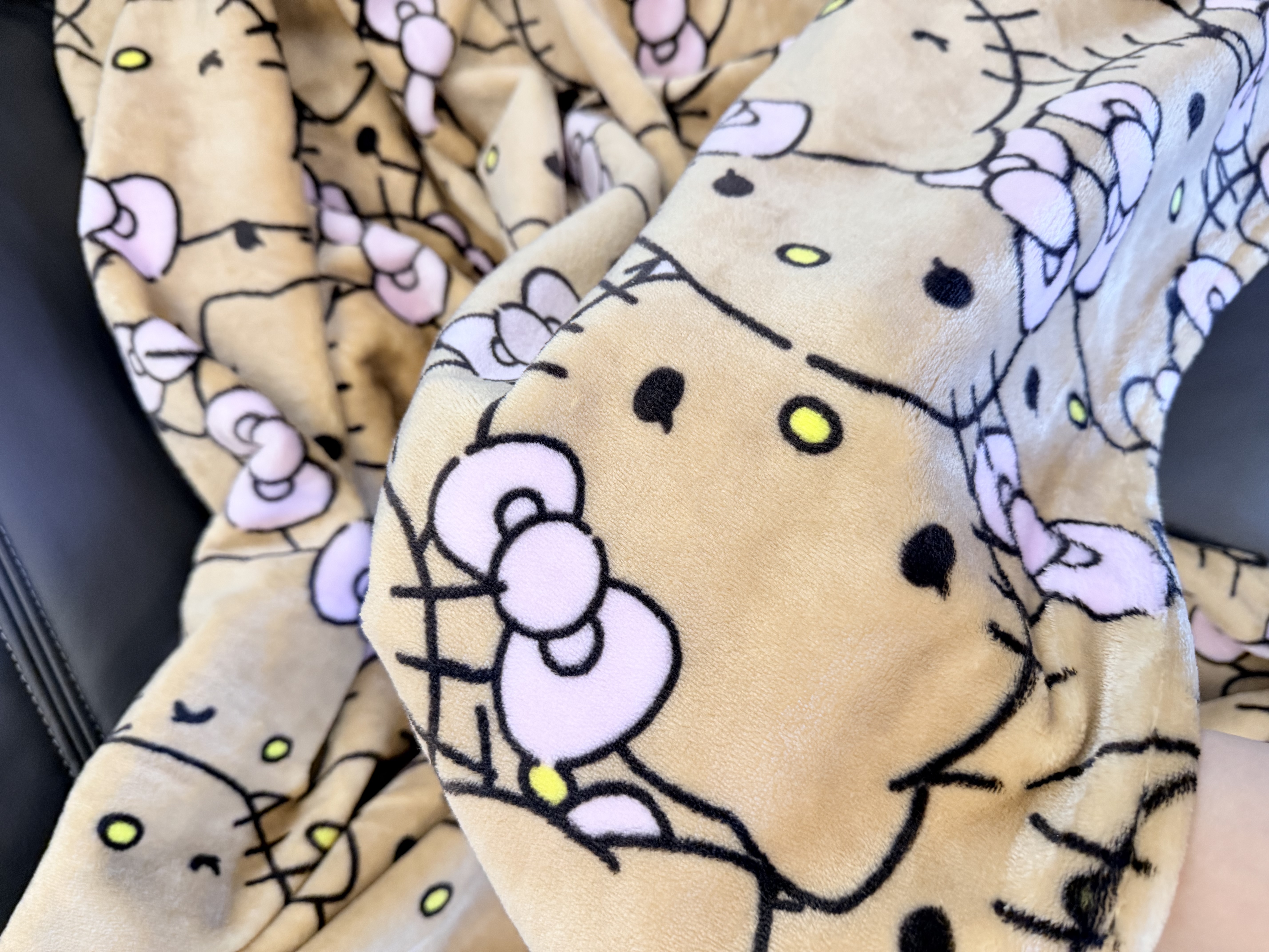 野兽派家居（tbh）三丽鸥Hello Kitty法兰绒暖香毯客厅沙发毯子办公室午睡毯毛毯  实拍图