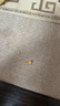 金至尊黄金耳钉女圆珠磨砂足金耳饰自戴生日礼物女计价单只-0.54克 实拍图