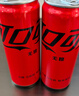 可口可乐（Coca-Cola）零度 Zero 无糖汽水 碳酸饮料 330ml*24摩登罐  实拍图