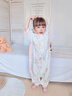 威尔贝鲁（WELLBER）【吸湿排汗】婴幼儿童睡袋1-3岁宝宝前4后2春夏亲肤睡衣樱野粉L 实拍图