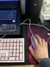 罗技（G） G102二代有线游戏鼠标RGB流光灯效中小手轻量化电竞游戏鼠标轻量化即插即办公游戏通用 G102紫色-耿鬼防滑贴(二代升级版） 实拍图