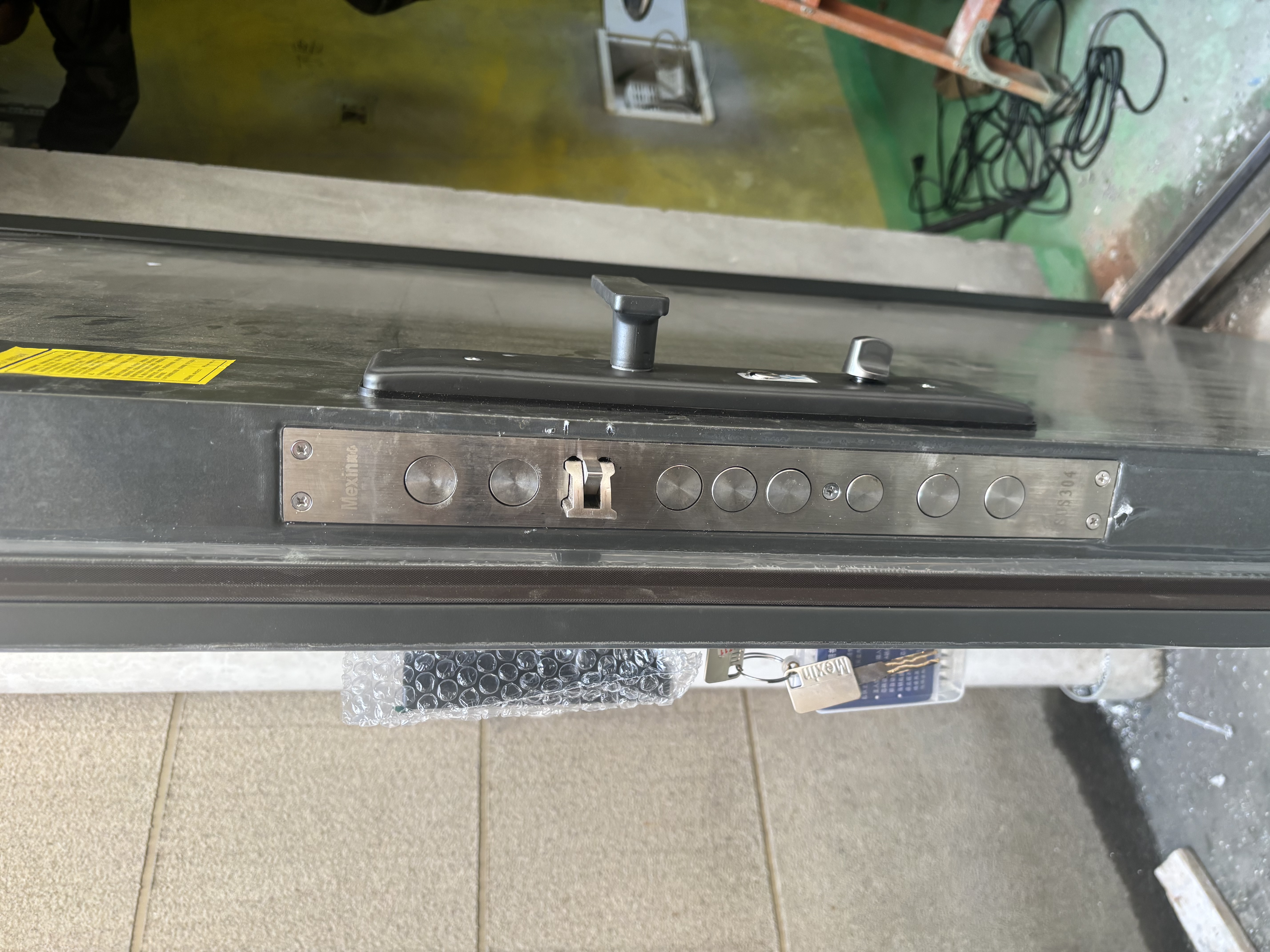 美心（Mexin）4级防盗门入户门家用现货外开单门-非标定制 2050*1050 机械锁 实拍图