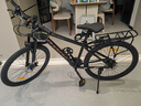 凤凰（Phoenix）山地自行车男女成人儿童铝架单车酷行者 黑色24速 26英寸线碟 实拍图
