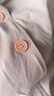 雅特茂月子服纯棉孕妇睡衣春夏产后怀孕期产妇哺乳家居服套装 （带胸垫）春夏款170g-藕粉 L 「合适121-140斤」 实拍图