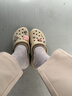 卡骆驰（CROCS）经典云朵老爹鞋洞洞鞋时尚百搭女鞋拖鞋一脚蹬|206750 骨白色-2Y2(含智必星) 36 /37(230mm) 实拍图