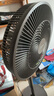 美的（Midea）【飓风节能】七叶柔风立式电风扇/家用轻音落地扇/台式小型风扇/大风力遥控定时摇头风扇 SAH35BSJ 实拍图