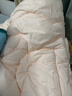 富安娜 舒暖 纤维被子冬季被芯 双人冬厚被 约6.3斤 203*229cm 白色 实拍图