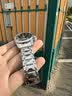 瑞之缘（ONTHEEDGE）手表男款瑞士夜光正品品牌防水男士机械十大男生名表男式商务腕表 瑞士机芯- 银壳黑面钢带【送皮表带-终身保修】 41mm 实拍图