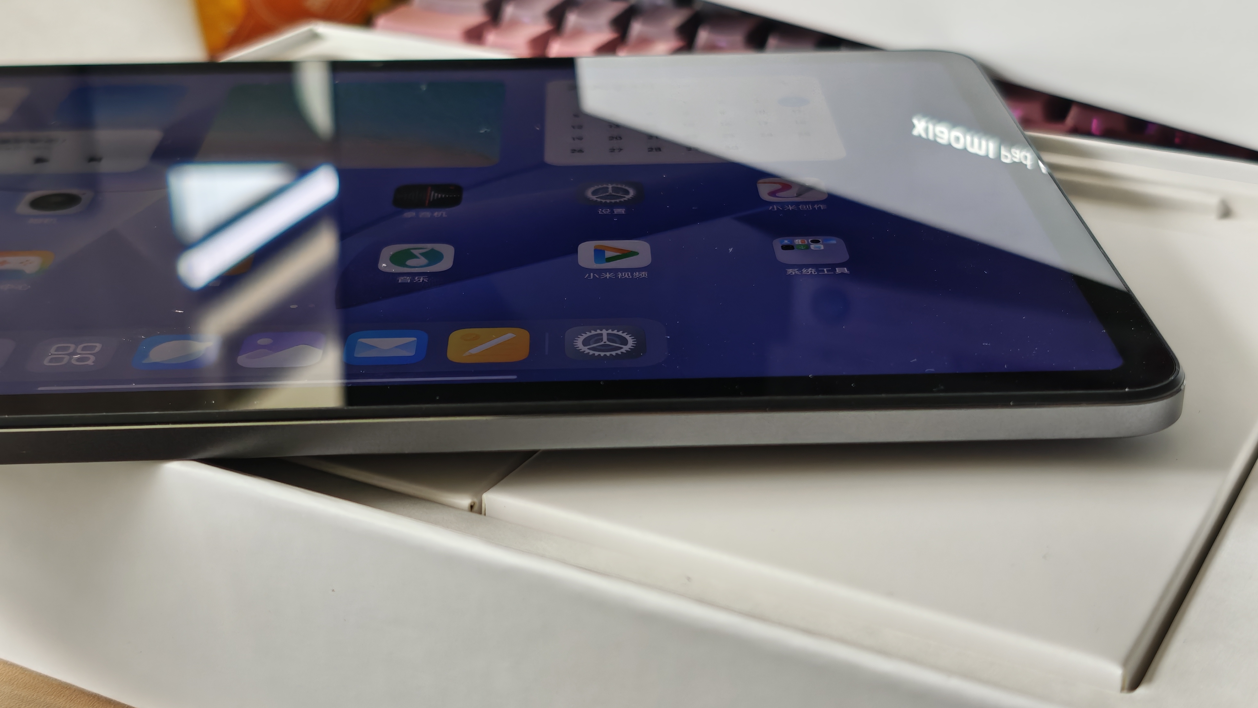 小米pad6 Pro 11英寸【分期免息】骁龙8+144Hz高刷 学习办公 补贴15% 二合一平板电脑 黑色【晒单送定制键盘+电容笔】 8+256G 官方标配 实拍图