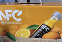 农夫山泉100%纯果汁NFC橙汁900ml*4瓶整箱装鲜果冷压榨饮料礼盒 实拍图