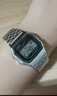 卡西欧（CASIO）运动防水复古经典小方块学生男女小银砖小银块银色 A159W-N1 实拍图
