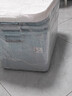 禧天龙家用收纳箱加厚衣物储物箱塑料箱大容量玩具整理箱 80L蓝色1个装 实拍图