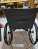 鱼跃(yuwell)轮椅车H051折叠老人轻便旅行手推车钢管免充气胎代步车 实拍图