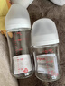 贝亲（Pigeon）玻璃奶瓶160mlS码+PPSU奶瓶240mlM码 1-6个月奶瓶套装 实拍图