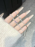 礼意久久【施华洛世奇水晶】蝴蝶紫藤花手链女款生日礼物女士送女生闺蜜 61六一儿童节礼物女孩6.1儿童节礼物送女友【温柔紫】 【镶施华洛世奇水晶】手链女款2026新款轻奢高级感实用 实拍图
