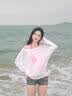 豹潜泳衣罩衫比基尼罩衫单件可下水外搭女温泉海边度假泳装运动 比基尼罩衫 均码 80-130斤 实拍图