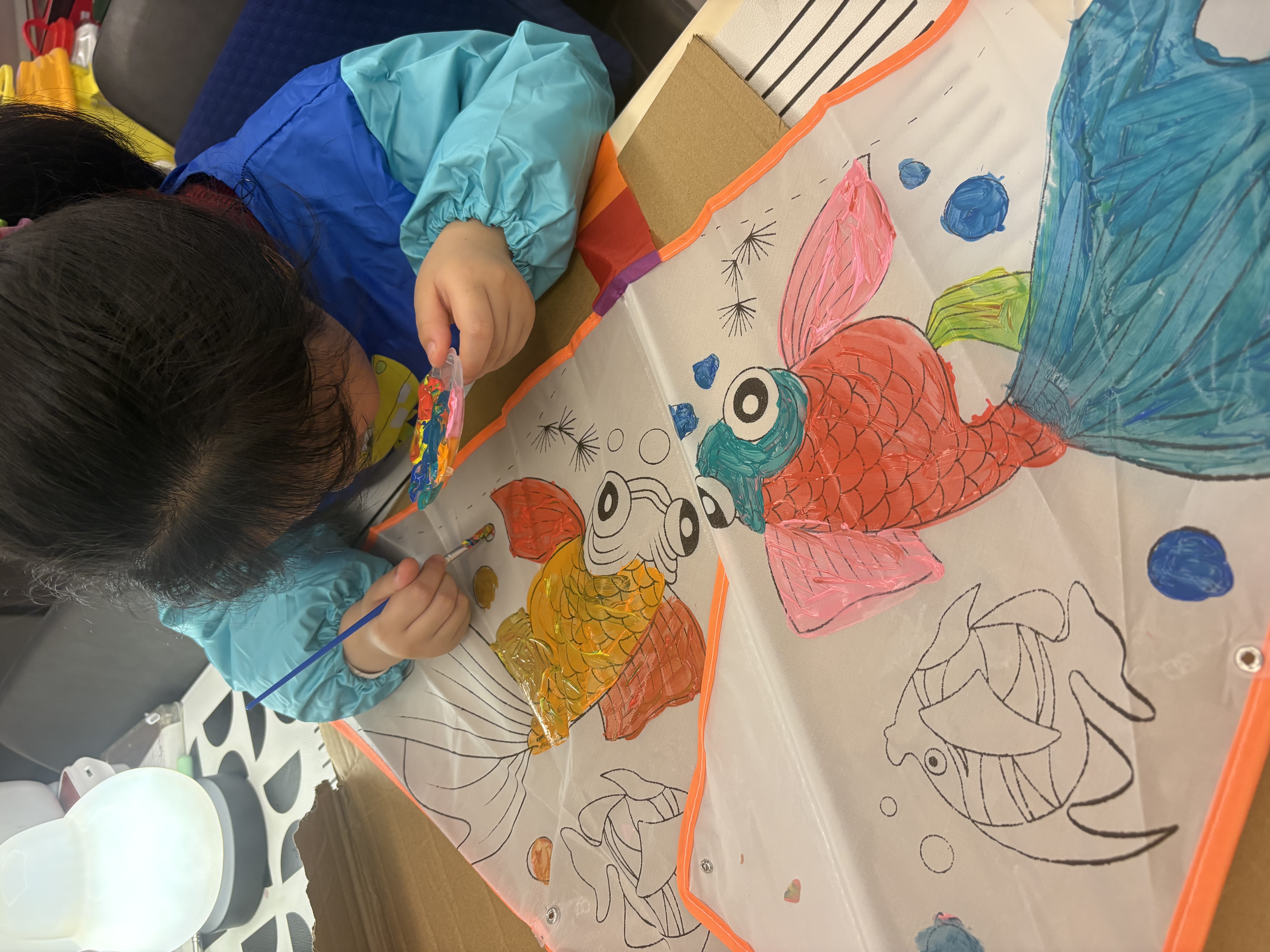 贝思奈风筝diy手工制作材料包儿童手绘空白幼儿园半成品潍坊户外玩具 实拍图