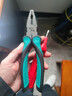 绿林（GREENER）钢丝钳8寸家用钳子省力老虎钳工业级多功能钢丝钳大师系列剪线钳 实拍图