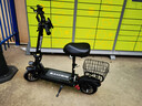 建设电动滑板车成人可折叠两轮小型便携代驾折叠滑板车迷你踏板车锂电池学生代步车 48V铝奢版-1500W-100公里-带座-送AI遥控 实拍图