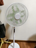 美的（Midea）【幸运草安睡1S】一级能效直流变频声控电风扇家用遥控卧室静音落地扇台式桌面抗菌大风力转页扇 实拍图