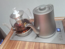 开品全自动双壶上水电热水壶茶台烧水壶恒温24小时烧水煮茶一体机嵌入式茶桌一体机茶具电茶炉 1L 双壶上水 20X37CM 煮茶烧水 桶水款 实拍图