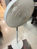 美的（Midea）【幸运草安睡2.0 MAX】一键闪装/直流变频家用轻音电风扇语音遥控落地扇 大风量一级能效卧室电扇 实拍图