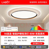 拉伯塔无线遥控灯led吸顶灯卧室三色变光无极调光2025年新款中山灯具 直径46cm 80W  带遥控器 卧室B款 白壳-全光谱防蓝光 实拍图