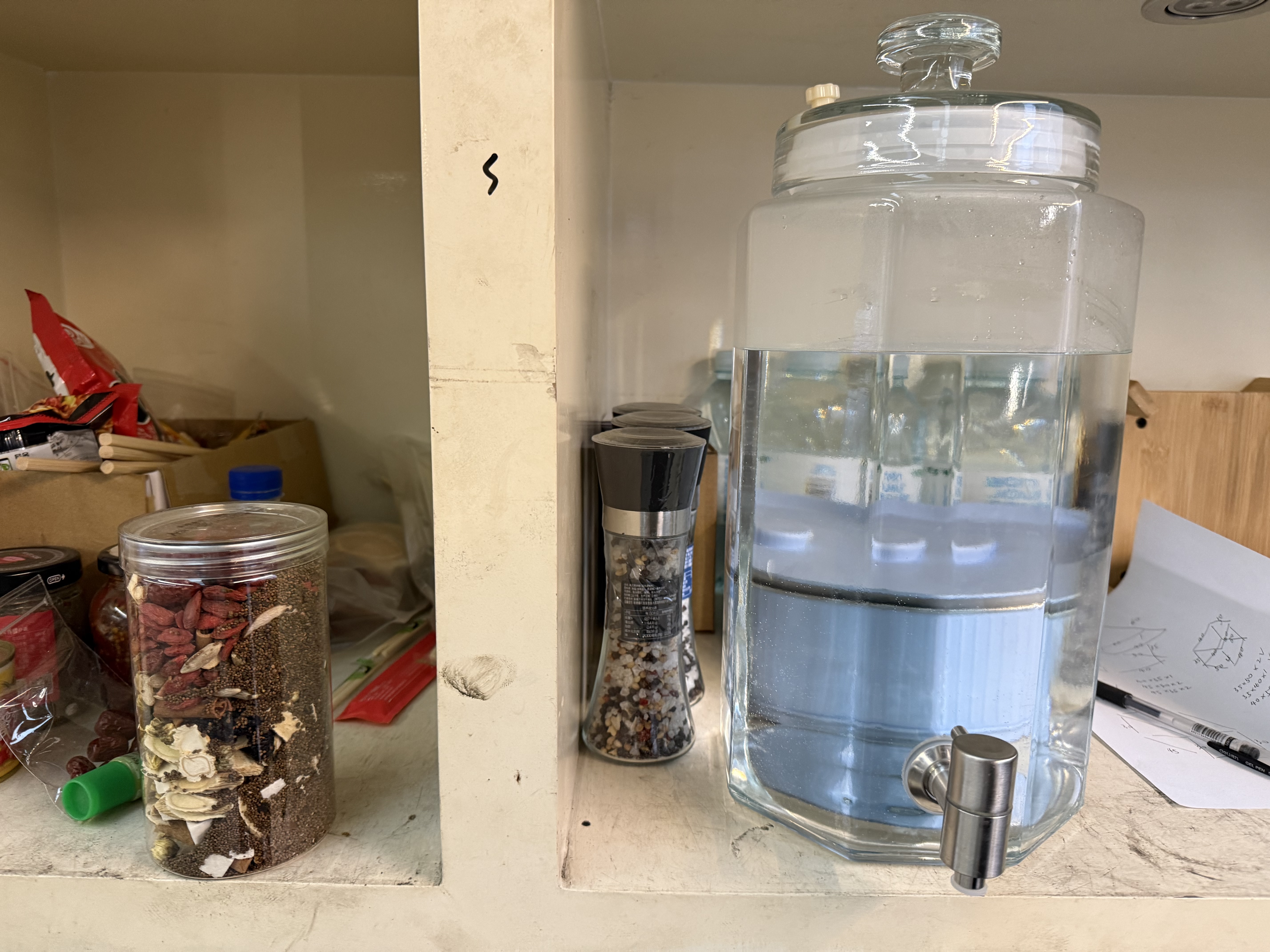 泡酒专用泡酒瓶高档人参酒坛子玻璃药酒坛酒缸密封白酒罐子带龙头 15斤装不锈钢龙头+竹底座 实拍图