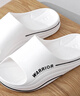 回力厚底防滑男女士凉拖室内外穿软底洗澡浴室拖鞋HL0212白色38-39 实拍图
