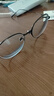 普莱斯（pulais）防蓝光防辐射近视眼镜男钛合金文艺复古眼镜框架可配镜女813A 实拍图