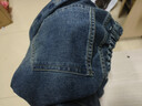 顶峰保罗（Dingfengbaoluo）水洗复古牛仔裤男士春季宽松直筒休闲长裤子男74青蓝M 实拍图