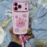 江铭适用苹果18romax手机壳iPhone17Promax保护套镜头全包防摔亲肤软壳网红高级创意男女粉露比带挂绳 实拍图