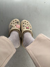 卡骆驰（CROCS）经典云朵老爹鞋洞洞鞋时尚百搭女鞋拖鞋一脚蹬|206750 骨白色-2Y2(含智必星) 36 /37(230mm) 实拍图