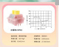 高特轴OUTEMU水蜜桃轴V3静音轴机械键盘轴体热插拔客制化多巴胺轴青柠轴火龙果轴 适配狼蛛f87pro vgn 水蜜桃轴V3PRO 45颗 带导光柱 实拍图