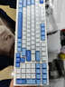 联想（Lenovo）GK10 98W无线蓝牙三模机械键盘 RGB背光 全键热插拔 电脑键盘电竞游戏专用 极光系列 天空蓝青轴 实拍图