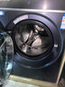 海尔滚筒洗衣机全自动10KG 云溪4.0新品 537超薄1400转直驱 智投精华洗2.0 商场同款G100578BD14LS 实拍图