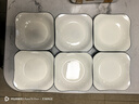 千扶里 装创意欧式餐具陶瓷家用菜盘酒店装菜盘子深盘汤方盘子 7.5英寸方盘【6只】 实拍图