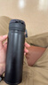 膳魔师（THERMOS）保温杯500ml男女士儿童水杯子伴手礼生日礼物JNL-502黑色 实拍图