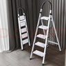 杜邦（DU PONT）梯子家用折叠铝合金梯加厚人字梯登高梯爬步安全梯扶梯楼银色5步 实拍图