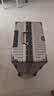 涴溪沙保罗新款行李箱铝框拉杆箱男学生大容量密码箱女高颜值旅行箱加厚皮箱 极致银【加厚加硬-抗压耐摔】 28英寸 【大容量-出国搬家托运】 实拍图