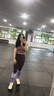 VICTORIATOURIST瑜伽服女运动套装夏季防晒跑步普拉提健身服美背含胸垫两件套 实拍图