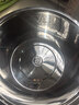 美厨（MAXCOOK）316L不锈钢盆筛2件套 30cm加厚洗菜盆沥水盆米筛味斗套装MCWA5486 实拍图