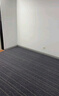 柏能商用办公室地毯酒店会议室大面积拼接方块地毯50x50cm36片装线灰 实拍图