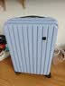 大嘴猴（paul frank）侧开口行李箱女24英寸深仓可扩展多功能拉杆箱男大容量拉链密码箱 波斯蓝 24英寸 黄金尺寸 实拍图
