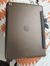 毕亚兹 适用ipad 10.2英寸保护套 2021年9/8/7代 通用苹果平板电脑三折支架 智能休眠保护壳 PB179金刚黑 实拍图