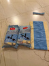 美丽雅夹布拖把替换布42*24cm3片装双面双效除尘干湿两用懒人拖地神器 实拍图