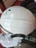 AGV ORBYT摩托车机车半盔冬季双镜片通勤舒适四季男女安全头盔3C认证 白武士 XL(建议头围59-61) 实拍图