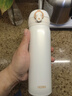 膳魔师不锈钢保温杯500ml保冷杯白色大容量水杯学生杯子礼物JNL-502-PRW 实拍图