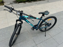邦德·富士达 自行车男女成人24级变速山地车碟刹减震前叉青少年儿童越野单车 【26寸 钢架】 极光蓝 实拍图